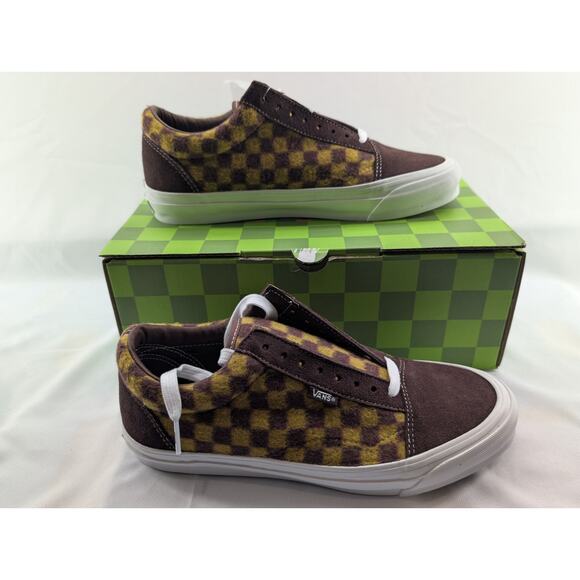 NEW Vans x Concepts UA Old Skool NS OG LX Mohair in Coffee/Tobacco sz M9.5/W11 main image 6